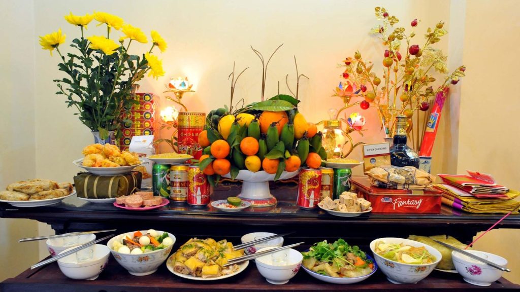 Mâm cúng đơn giản miễn là thành tâm